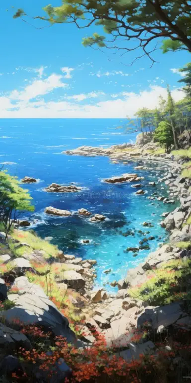 Keindahan dan bahaya dalam satu frame Pemandangan tebing di anime