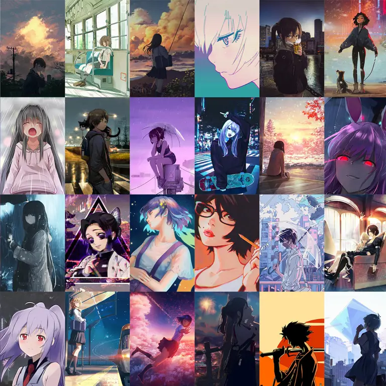 Rekomendasi Anime Lainnya Kumpulan poster anime yang direkomendasikan
