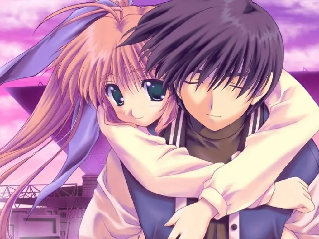 Pasangan Anime Romantis Gambar pasangan anime romantis