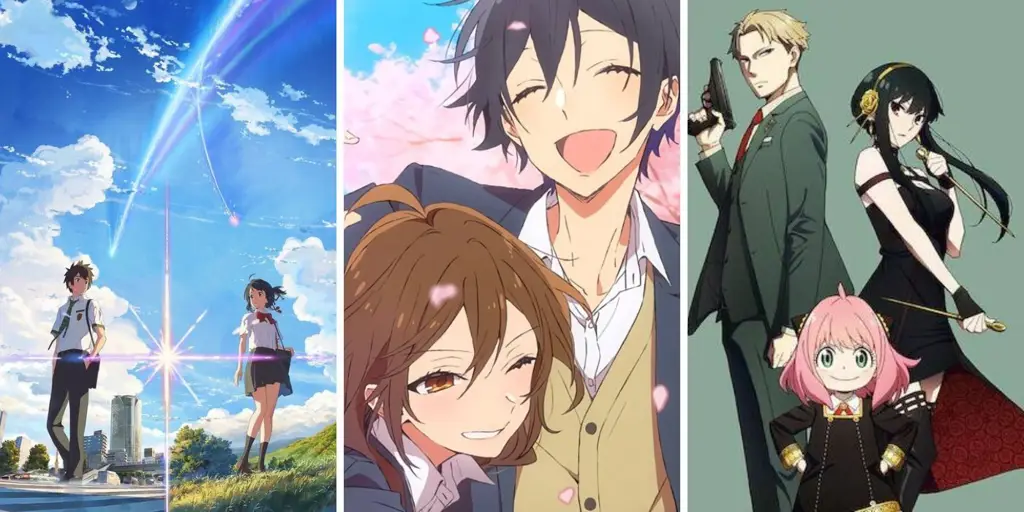 Ilustrasi karakter anime yang sedang jatuh cinta Karakter anime yang sedang jatuh cinta