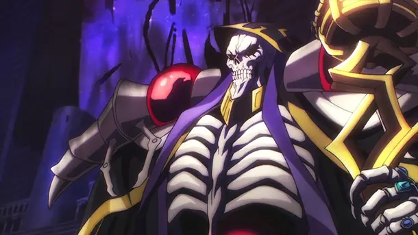 Overlord: Strategi dan Kekuasaan Gambar cuplikan anime Overlord