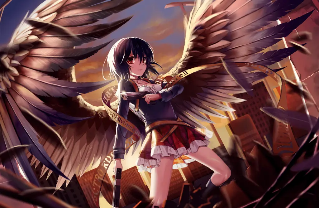 Tokoh Utama Anime yang Kuat dan Bertekad Gambar tokoh utama anime yang kuat