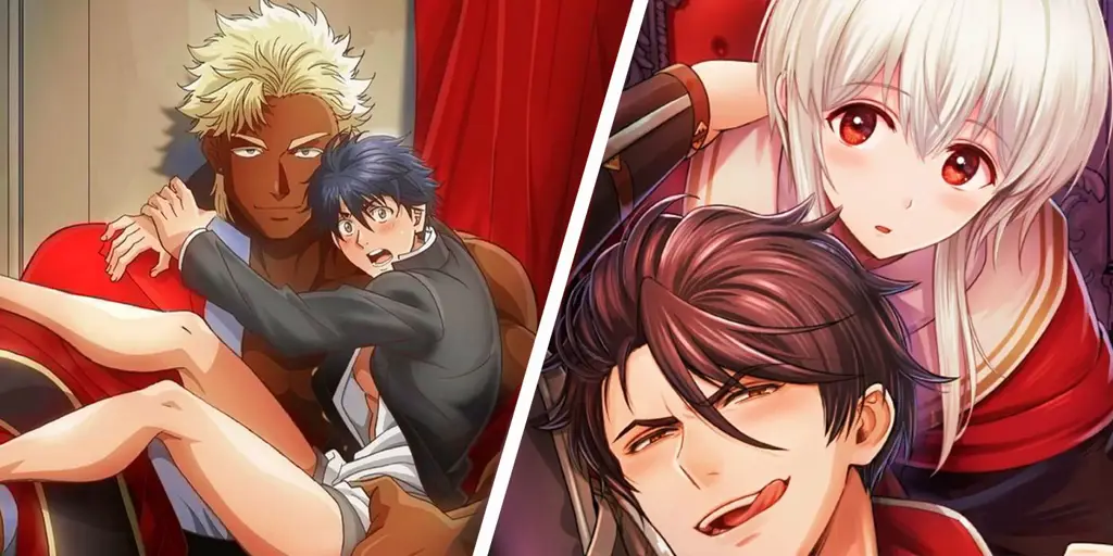 Adegan Boy's Love Anime Gambar adegan anime <i>boy's love</i>