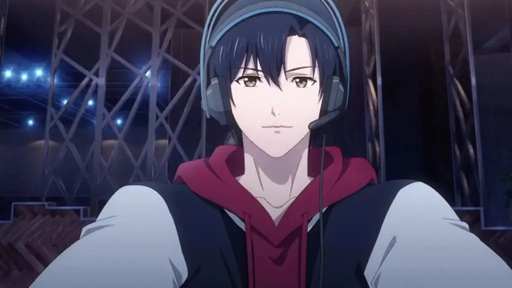 Karakter Anime Bermain Game Gambar para karakter anime sedang bermain video game