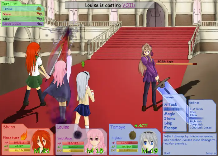 Anime dengan inspirasi game RPG Ilustrasi anime terinspirasi dari game RPG