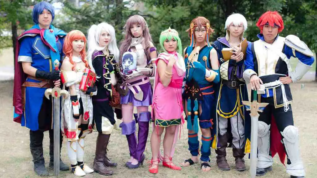 Persahabatan dalam anime Gambar sekelompok teman anime