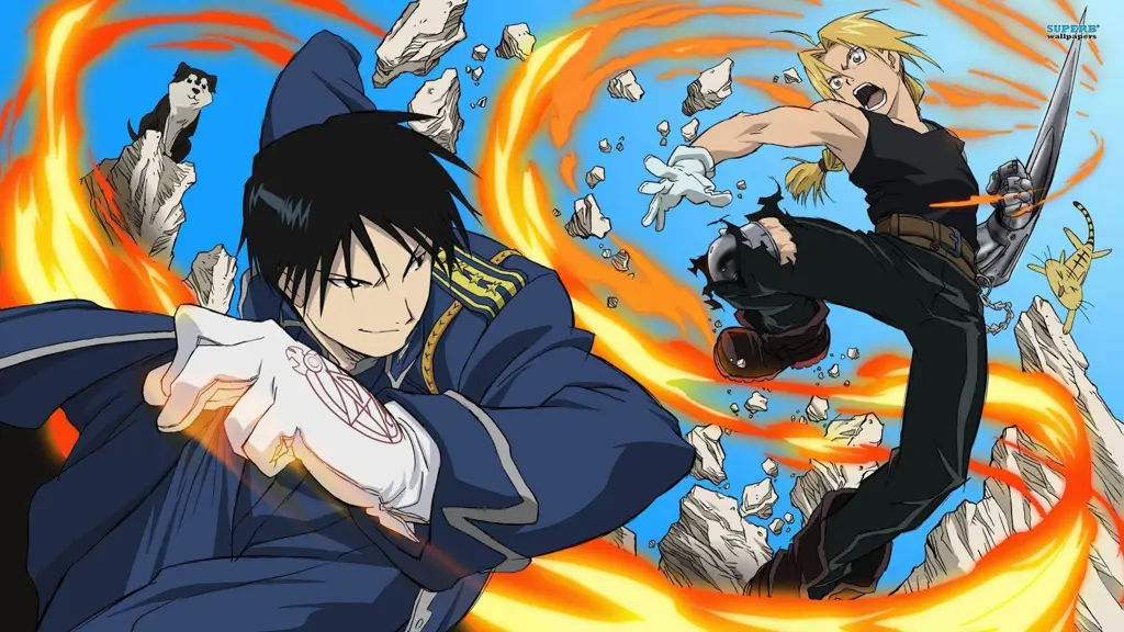 Poster Anime Fullmetal Alchemist Brotherhood
