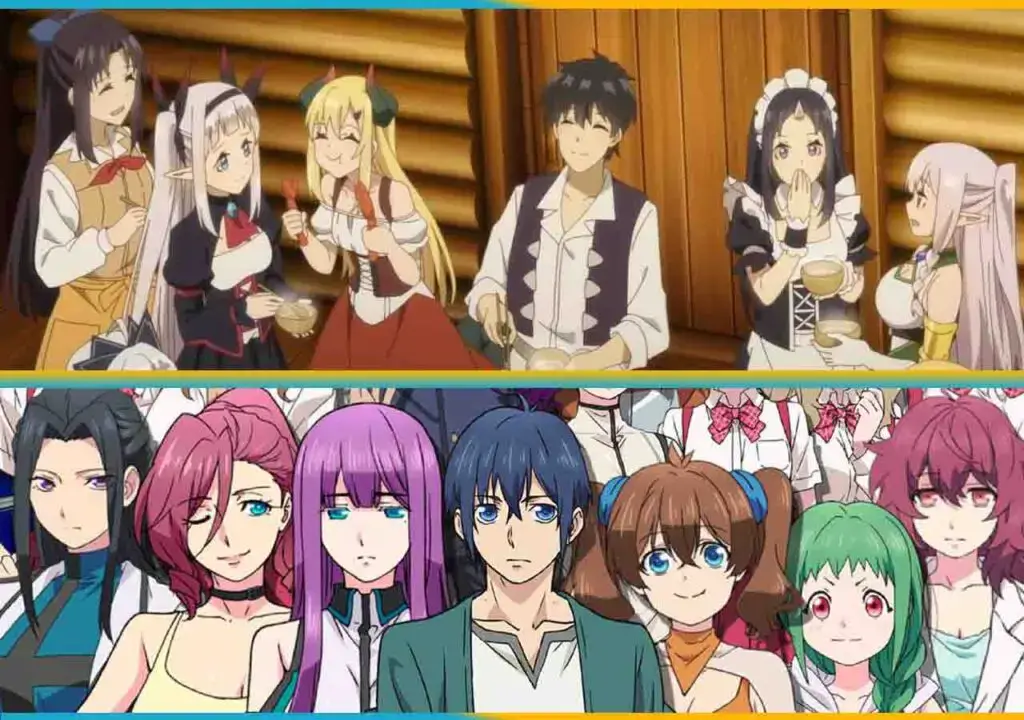 Karakter-karakter anime harem yang menarik Gambar berbagai karakter anime harem