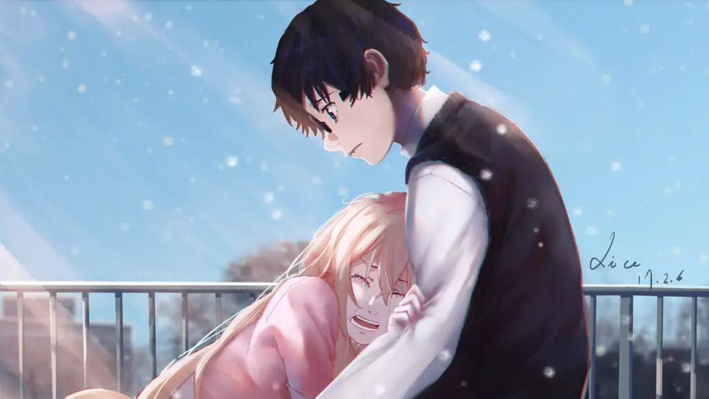Adegan Anime yang Menyentuh Hati Gambar adegan anime yang menyedihkan