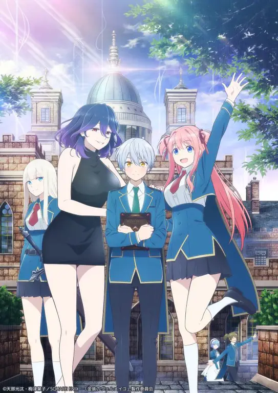 Karakter Anime Bergenre Ecchi Ilustrasi beberapa karakter anime bergenre ecchi