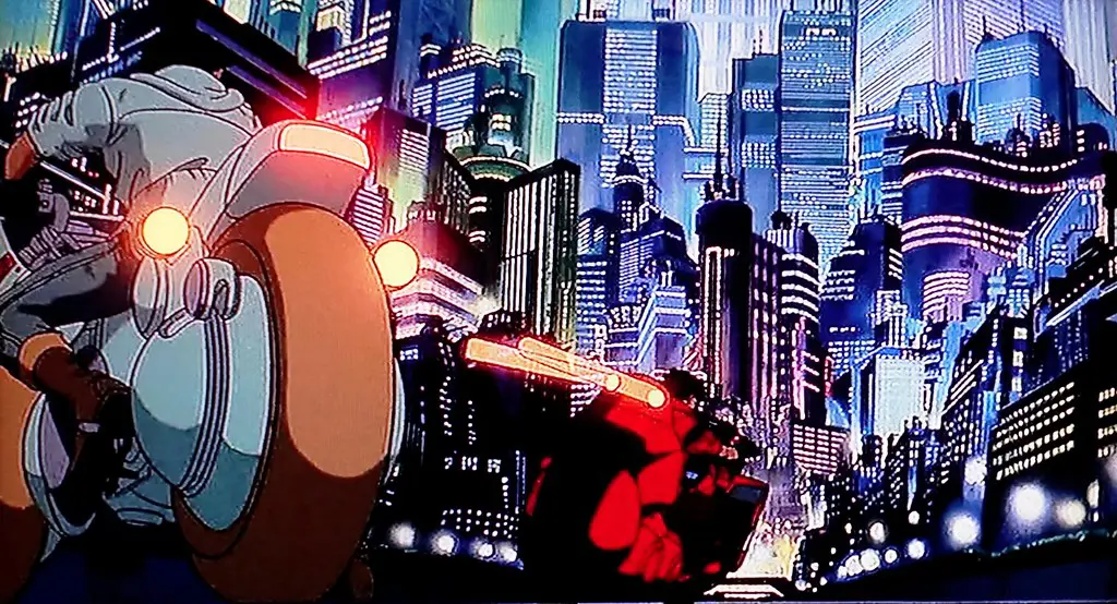 Nuansa Futuristik dalam Anime Ilustrasi kota futuristik di anime
