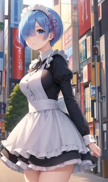 Gambar poster utama anime Re:Zero