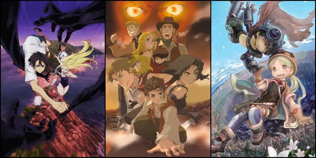 Poster Anime Misteri Koleksi poster anime bertema misteri.