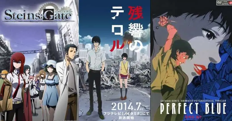 Anime Suspense dan Thriller Gambar anime bergenre suspense dan thriller