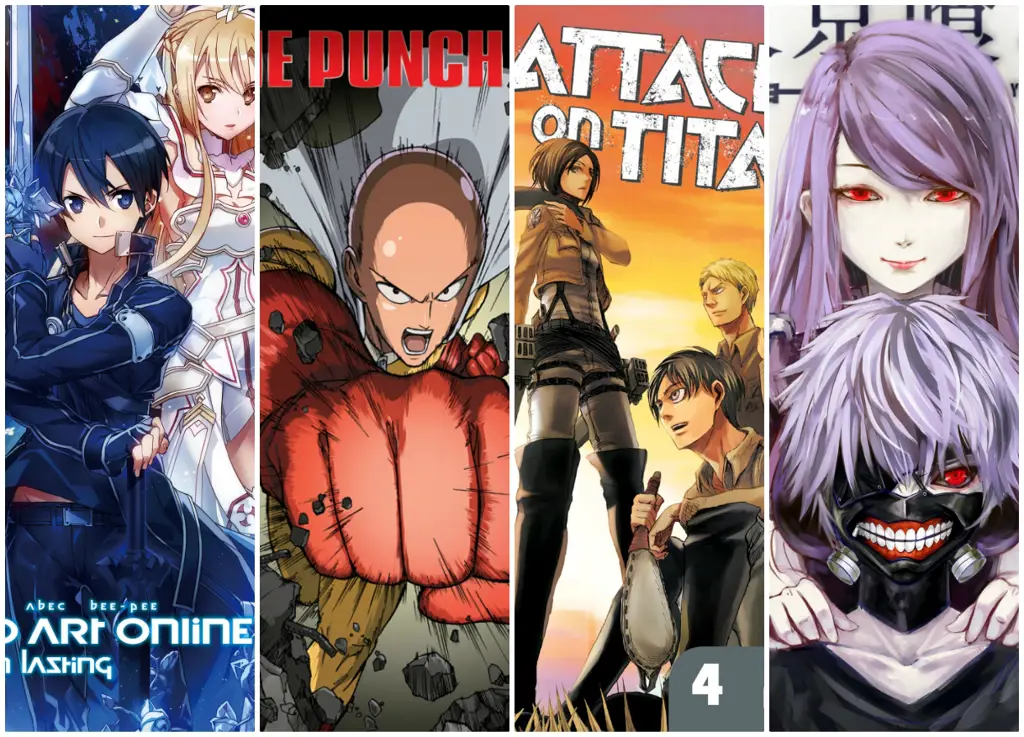 Rekomendasi Anime Terbaik 2018 Poster beberapa anime terbaik tahun 2018