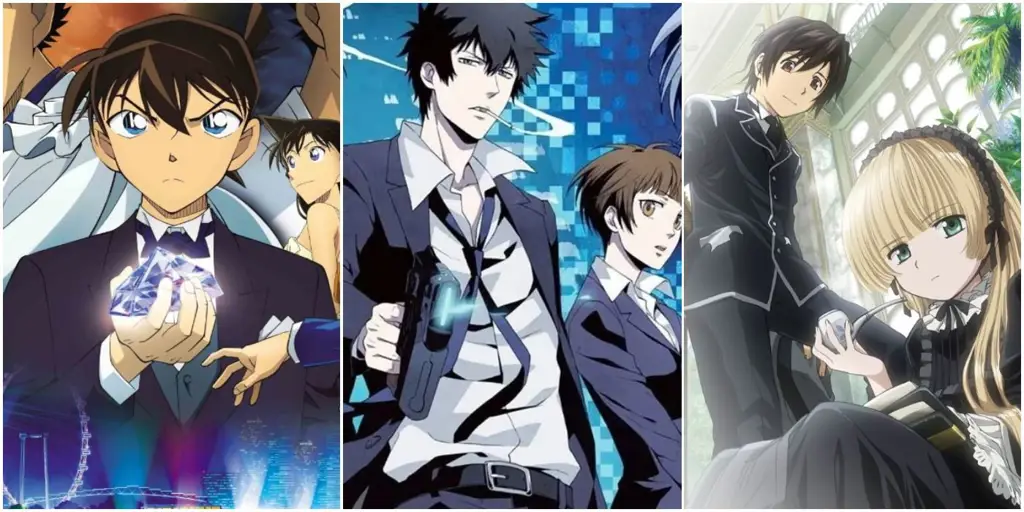 Detektif dalam Anime Misteri Gambar anime detektif memecahkan kasus