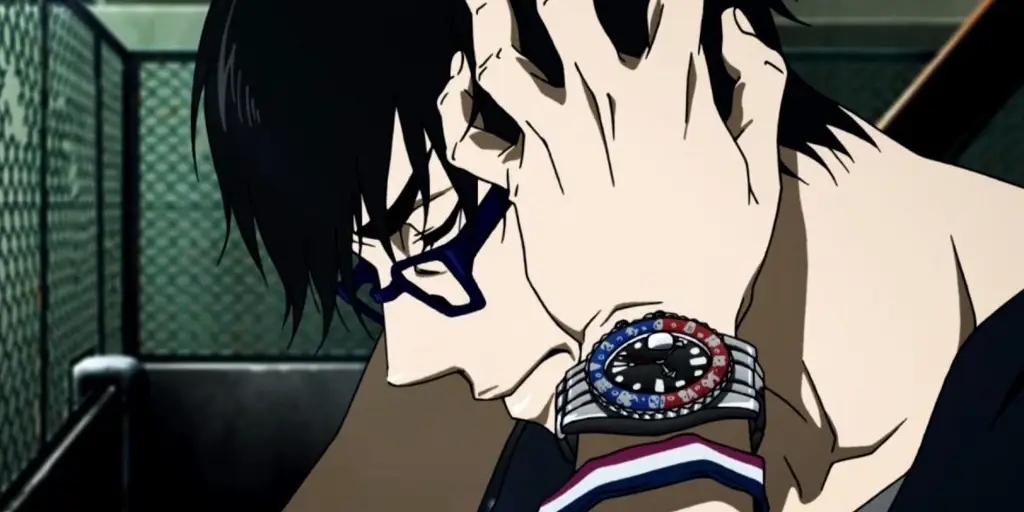 Suasana Romantis yang Penuh Misteri Adegan romantis anime dengan nuansa menegangkan