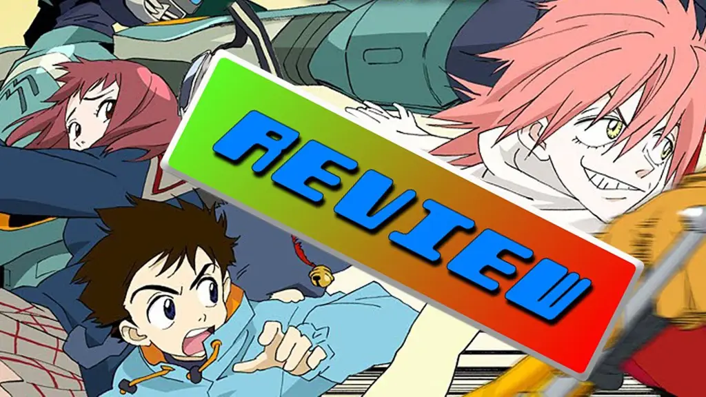 Gambar adegan dari film anime FLCL