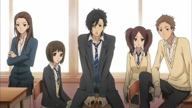 Suasana festival sekolah dalam anime Festival sekolah dalam anime