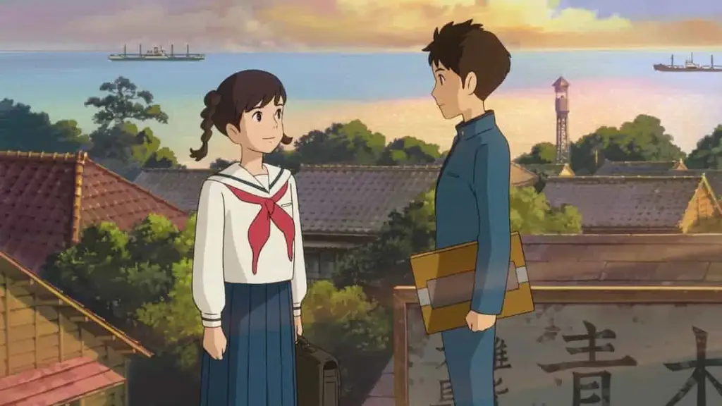 Adegan Romantis di Film Anime Gambar adegan romantis dari film anime