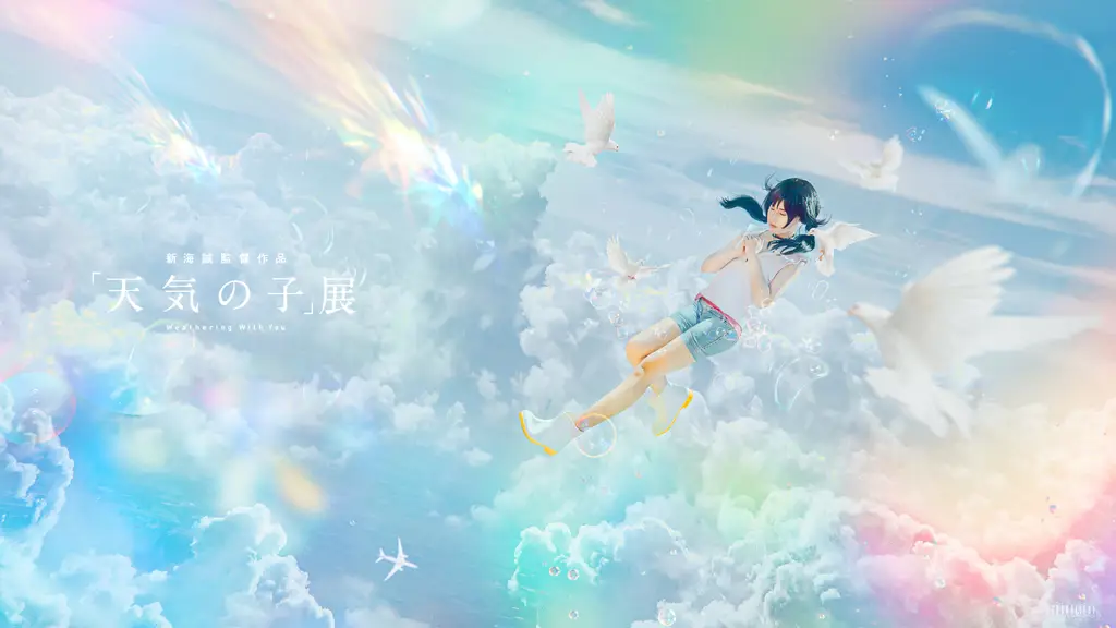 Petualangan mengharukan dalam Weathering With You Poster film Weathering With You