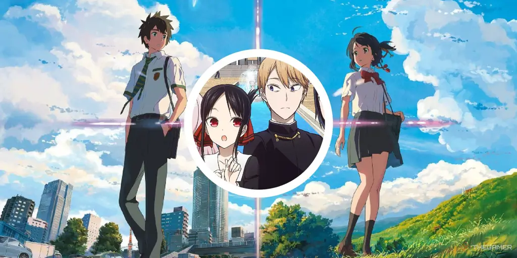 Drama menyentuh hati dalam Your Name. Poster film Your Name.