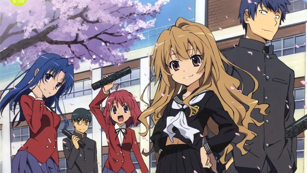 Komedi Romantis di Ruang Kelas Adegan komedi romantis di kelas sekolah tinggi anime