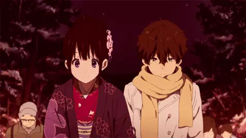 Pasangan Anime Bahagia Gambar pasangan anime yang bahagia