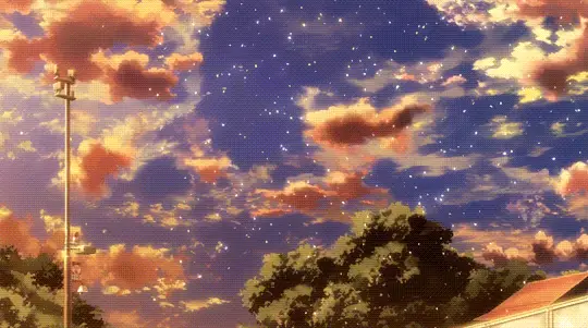 Suasana estetis dalam film anime Pemandangan estetis anime