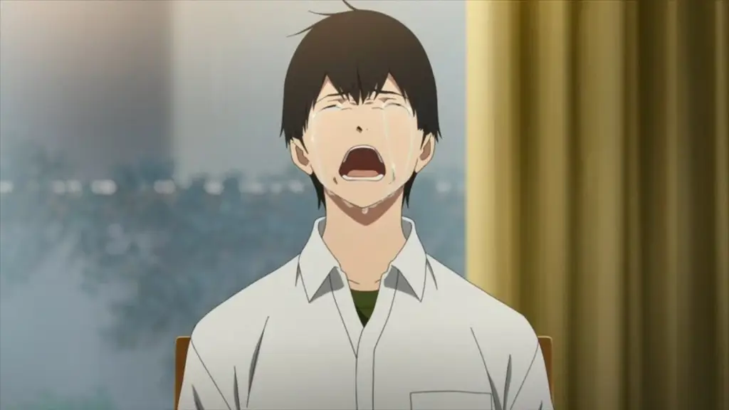 Adegan Mengharukan dari Anime Movie Gambar adegan sedih dari film anime