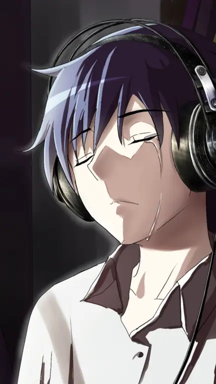 Emosi yang Terpancar dari Karakter Anime Jadul Karakter anime jadul yang menangis