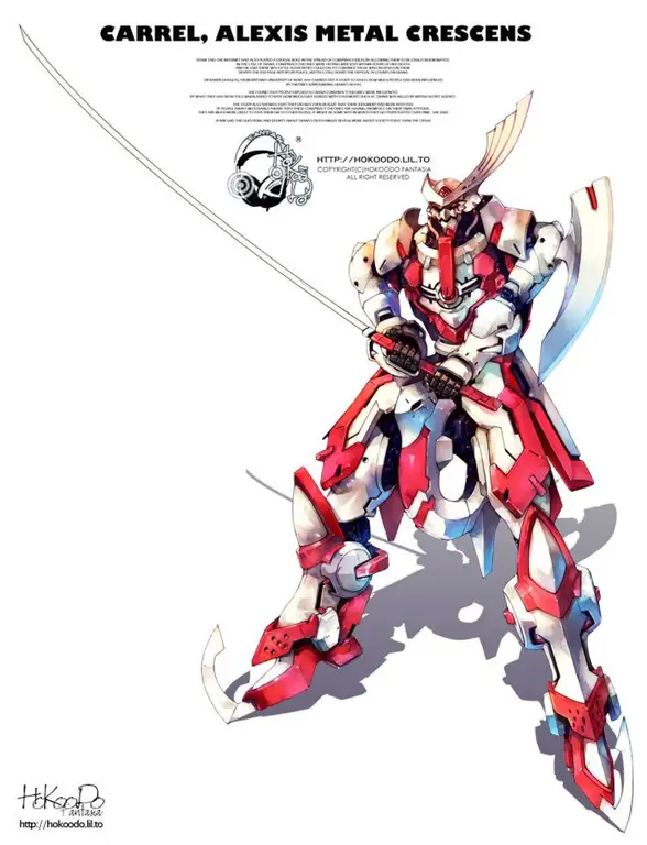 Pertempuran robot yang spektakuler Robot-robot anime sedang bertarung