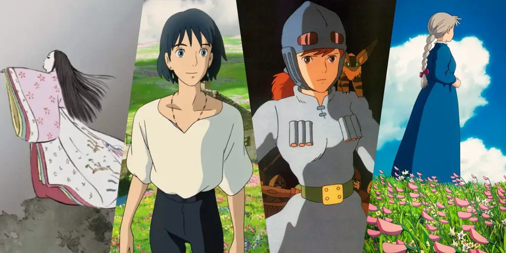 Rekomendasi Film Anime Terbaik Poster beberapa film anime terbaik