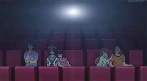 Malam Nonton Anime Klasik Suasana menonton film anime jadul