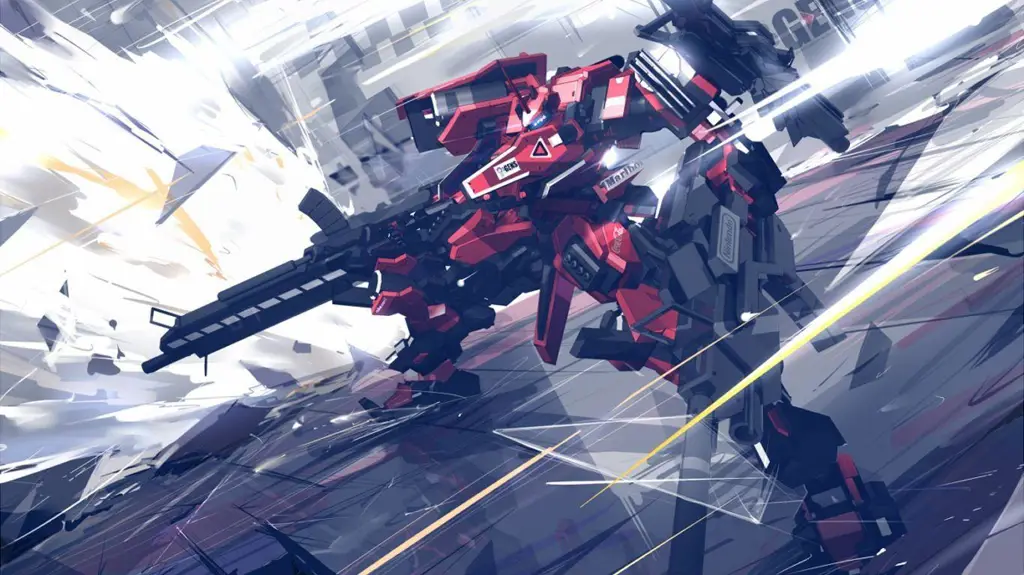 Pertarungan Mecha yang Mengagumkan Adegan pertarungan mecha yang epik dan spektakuler