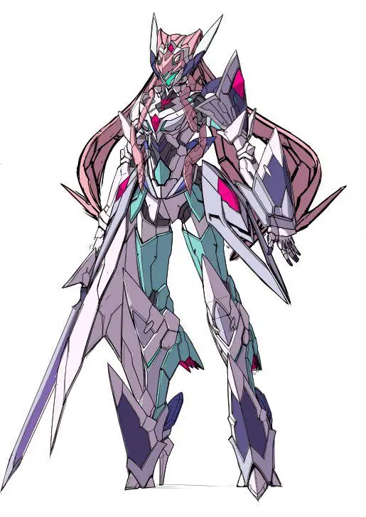 Desain Robot Mecha yang Unik Desain robot mecha yang futuristik dan detail