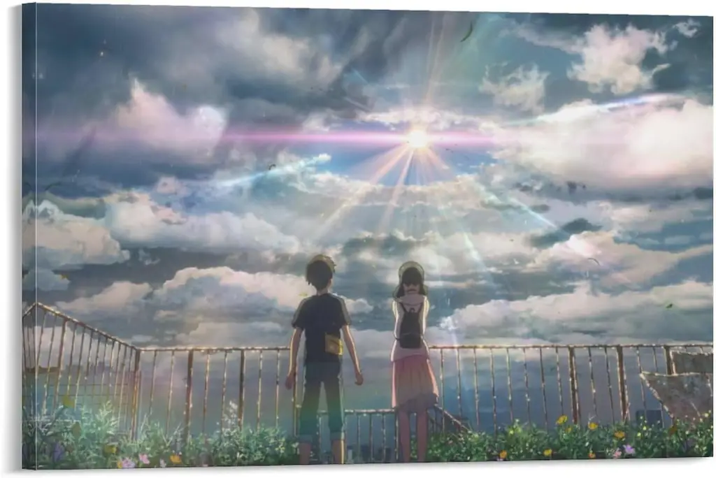 Poster film anime Weathering With You