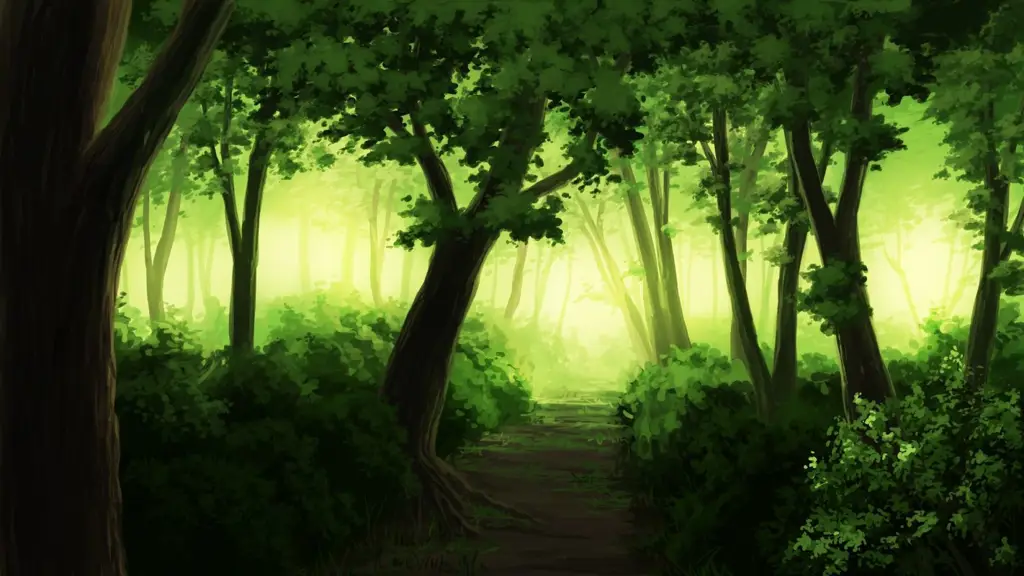 Pemandangan Anime yang Indah Gambar pemandangan anime yang indah