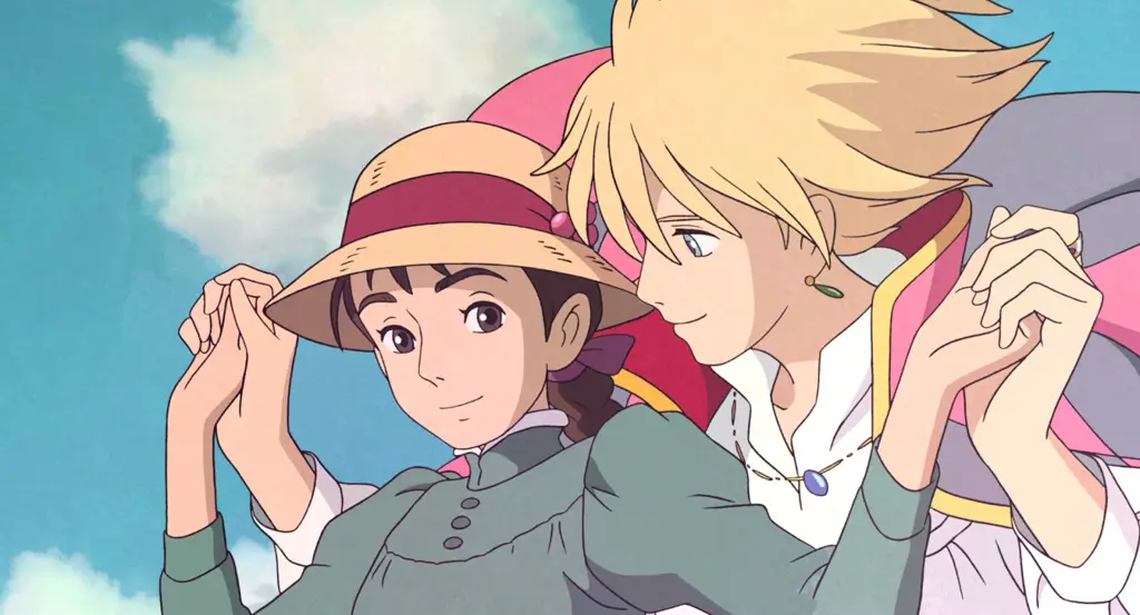 Ilustrasi dari film Howl's Moving Castle