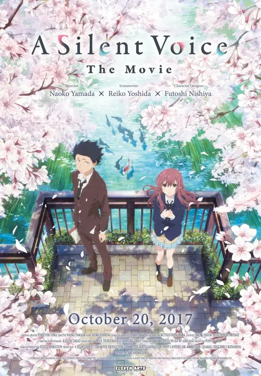 Berbagai poster film anime romantis Koleksi poster film anime