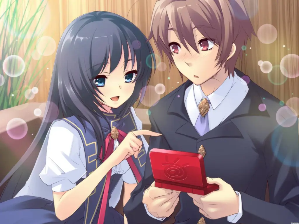 Ending manis yang selalu dinantikan Pasangan anime yang bahagia dan tersenyum