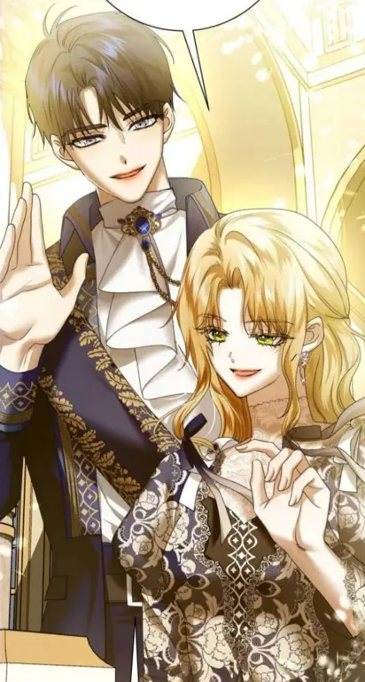 Adegan romantis dalam anime Karakter anime saling berpelukan