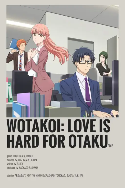 Pilih film anime romance favoritmu Poster film anime romance