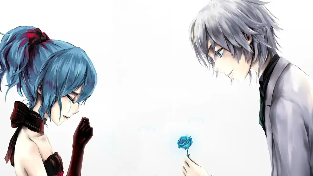 Momen menyentuh dalam anime romance Pasangan anime yang sedang bersedih