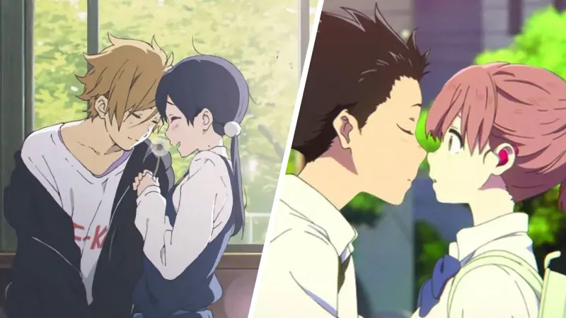 Adegan Romantis Anime Adegan romantis dalam film anime