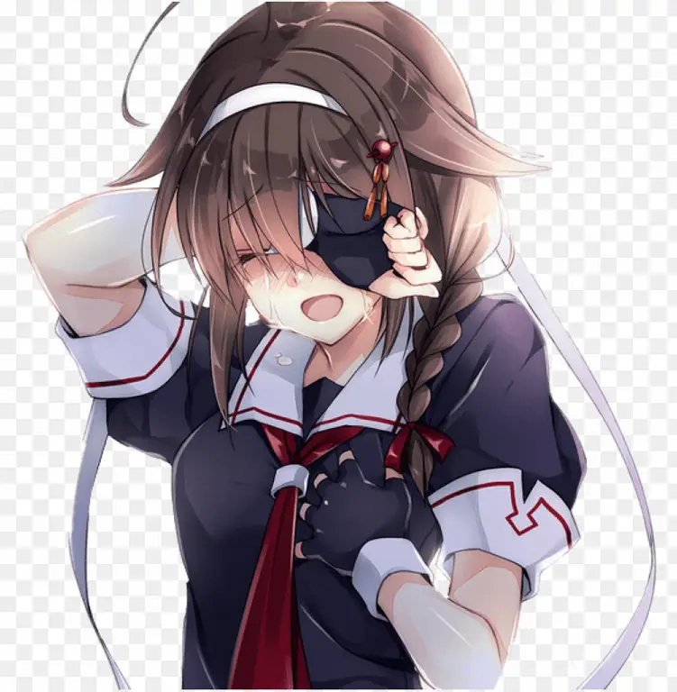 Gadis anime yang menangis Gadis anime yang menangis