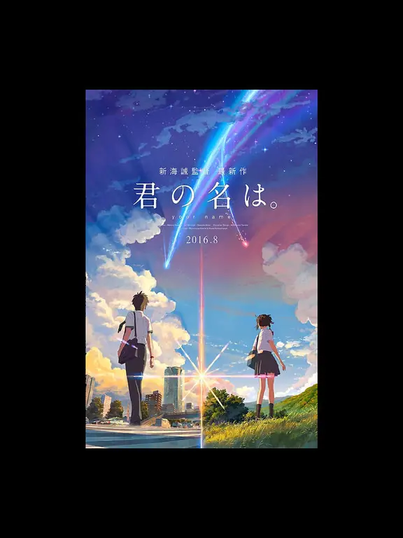 Your Name.: Sebuah kisah cinta yang mengharukan Poster film anime Your Name.