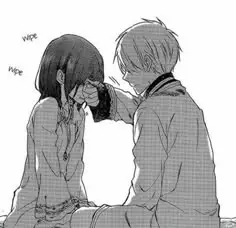Pasangan Anime Bahagia Setelah Kesedihan Gambar pasangan anime yang menangis bahagia di akhir cerita