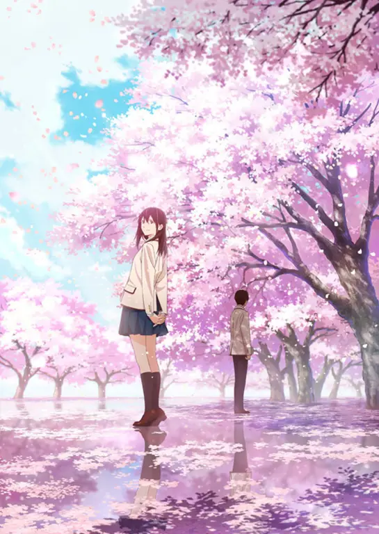Potret mengharukan dari film I Want to Eat Your Pancreas.