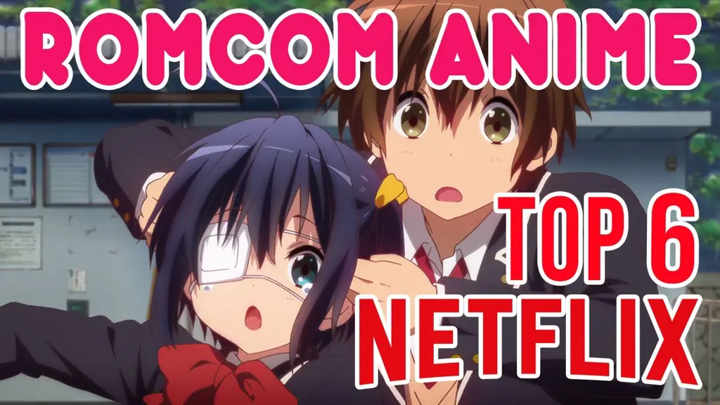 Poster film anime yang direkomendasikan Poster film anime komedi romantis